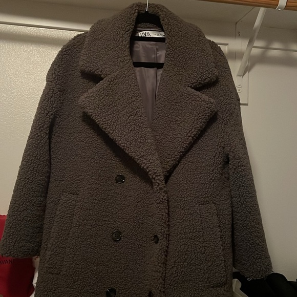 Zara teddy Jacket long - Picture 6 of 6